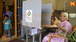 Home Voting for Elderly and Disabled Voters in Gadchiroli for Maharashtra Assembly Elections 2024
								